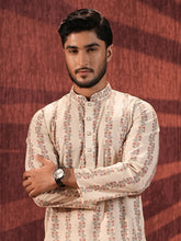 Men's Digital  Printed Cotton Panjabi
